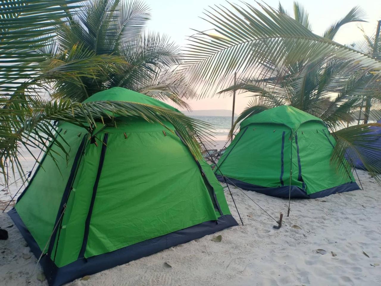 Sandbank Restaurant & Camping Koh Rong Kaoh Touch Exterior foto